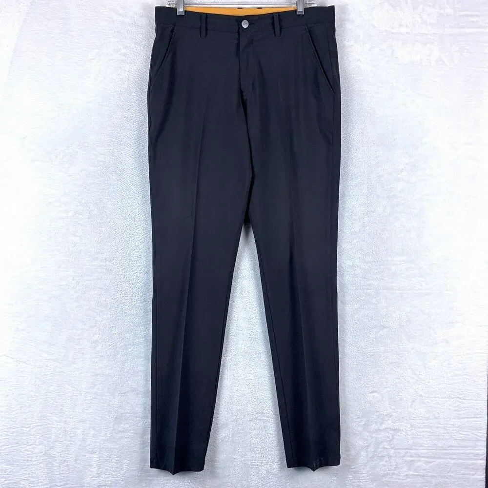 Macade Pants Mens 32x34 Black Performance Stretch Slim Fit Golf Preppy Outdoors